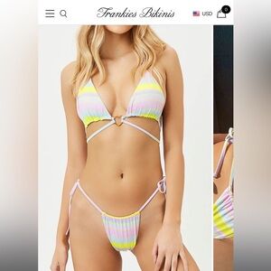 Tatum Triangle String Bikini Set